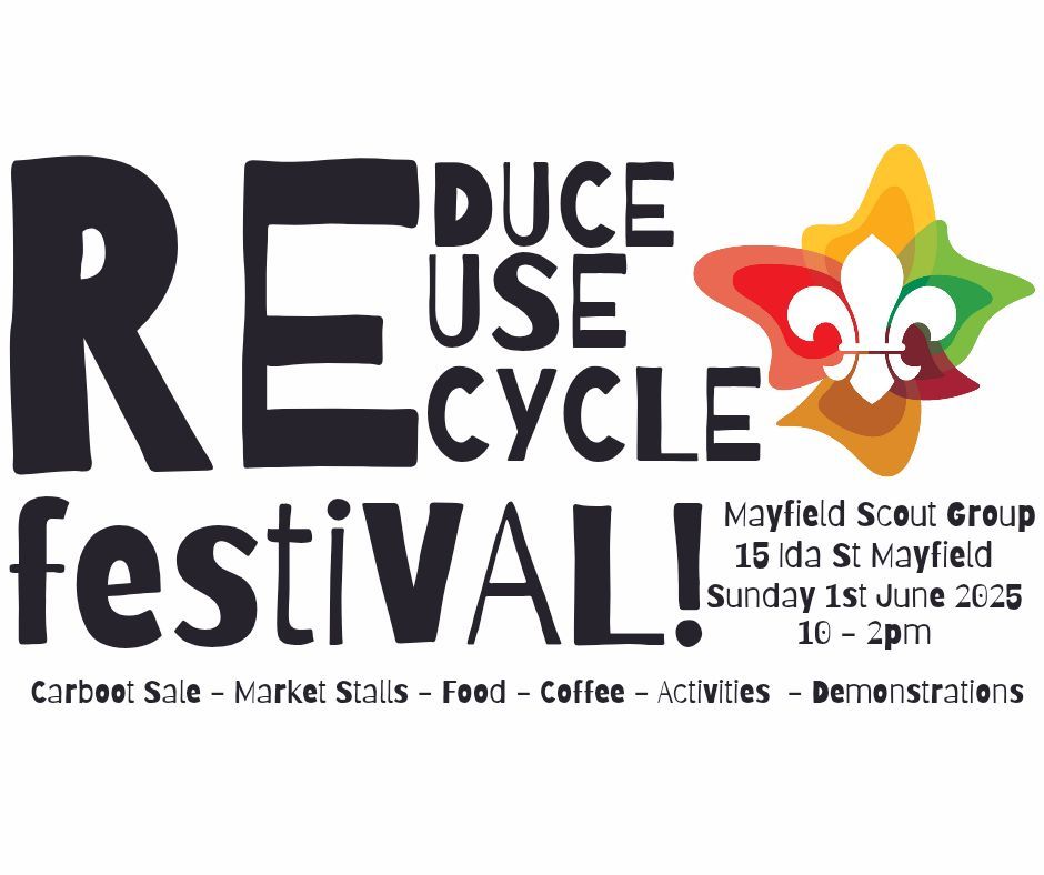 Reduce Reuse Recycle Festival - Mayfield Scout Group