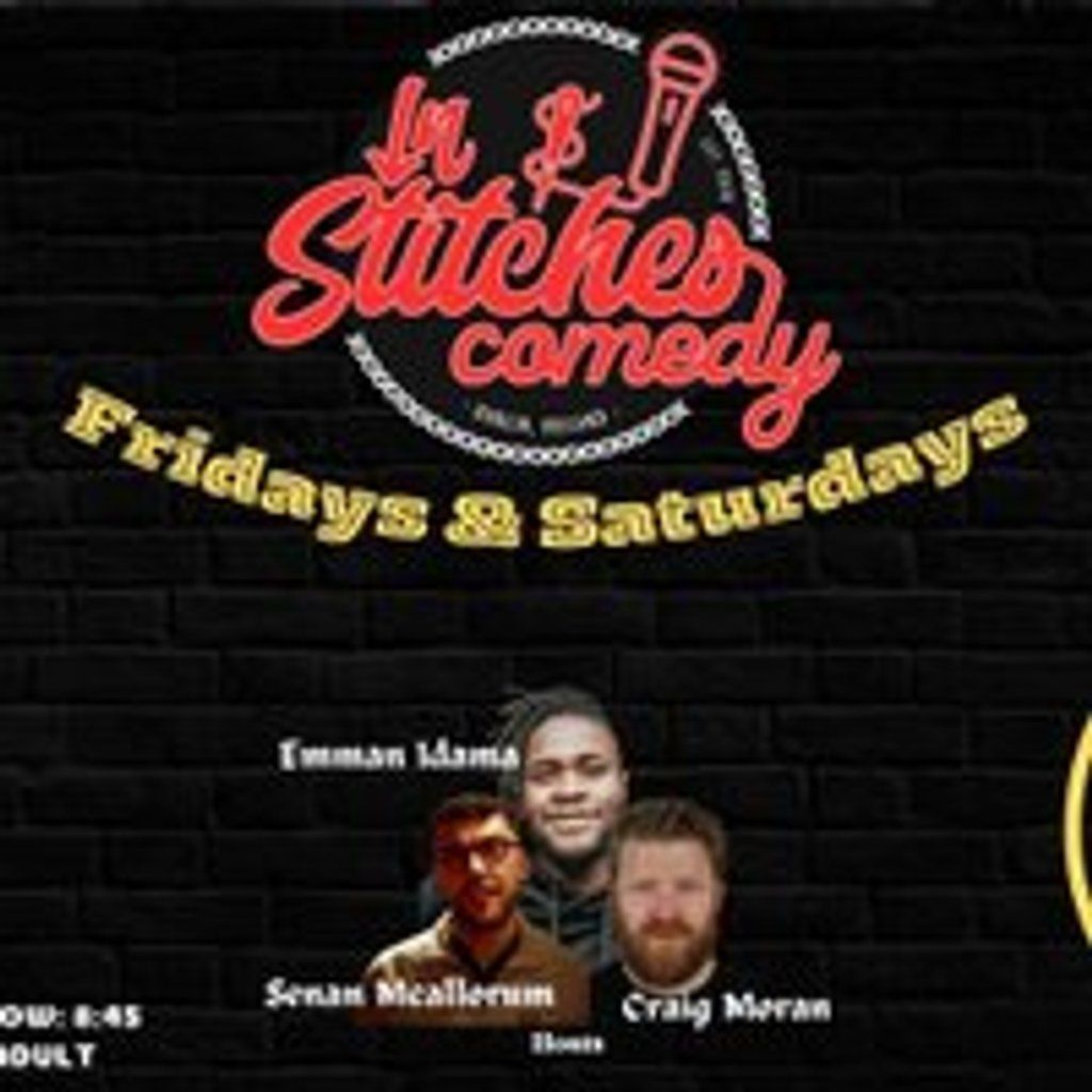 In Stitches Comedy Club with Eric Lawlor + Guests, Craig Moran