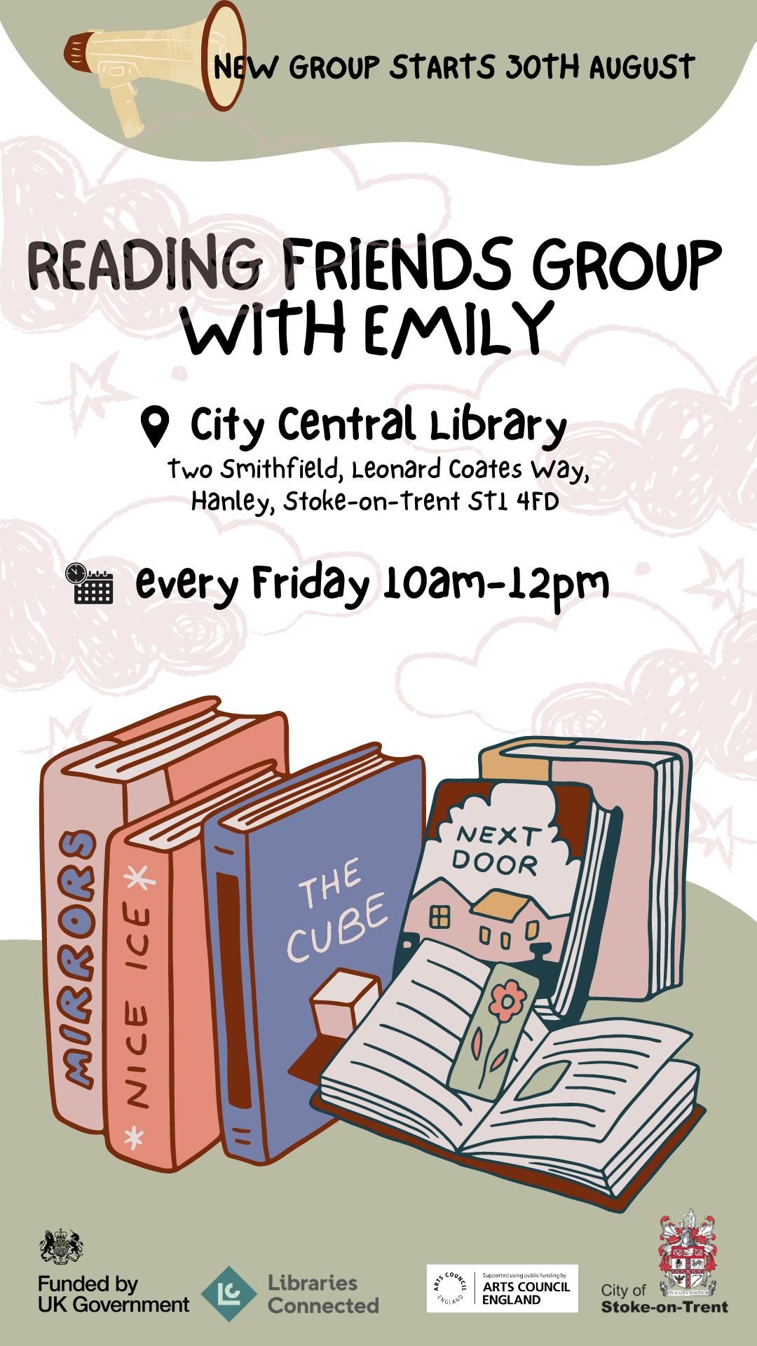 Reading Friends with Emily at City Central Library