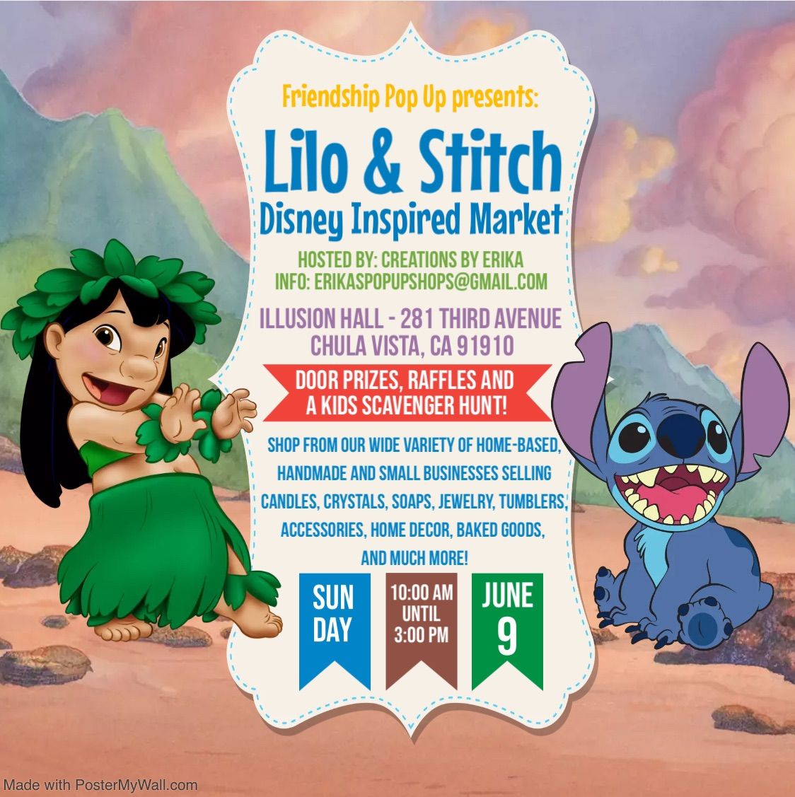 Lilo & Stitch Disney Inspired Market 