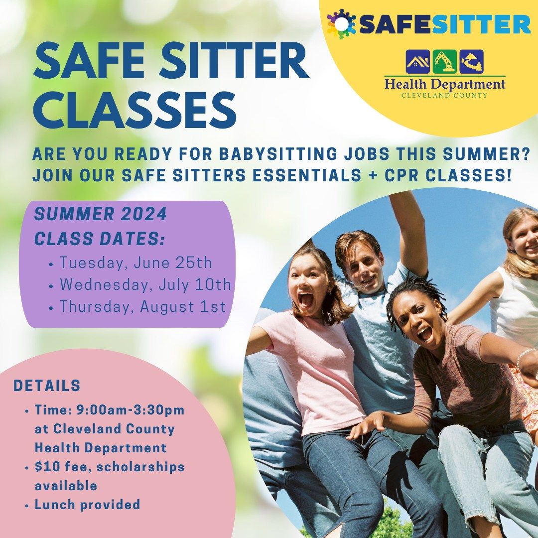 Safe Sitter Classes at Cleveland County Health Department