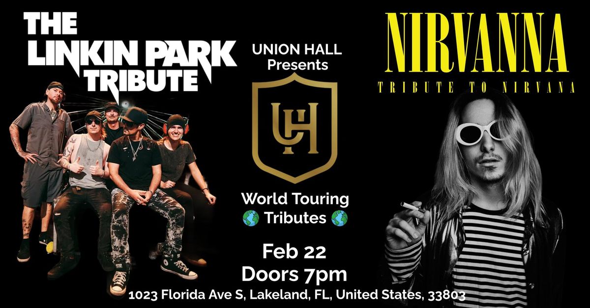 Nirvanna Tribute to Nirvana and The Linkin Park Tribute Band live at Union Hall