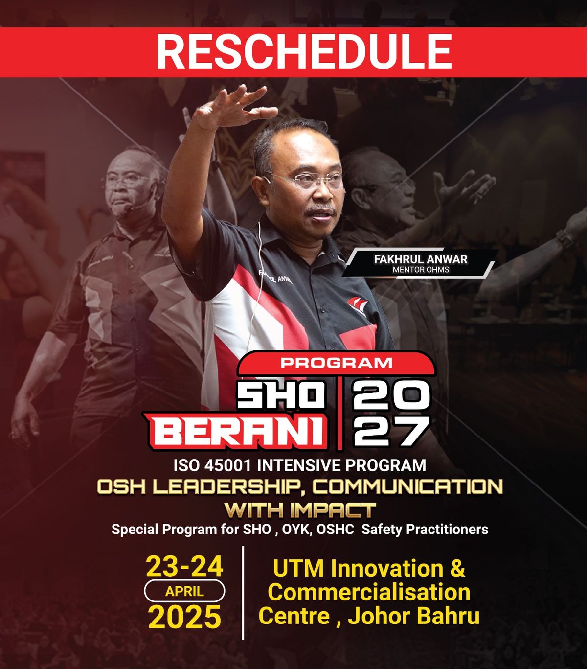 SHO Berani 2027 Johor Bahru: OSH Leadership, Communication with IMPACT