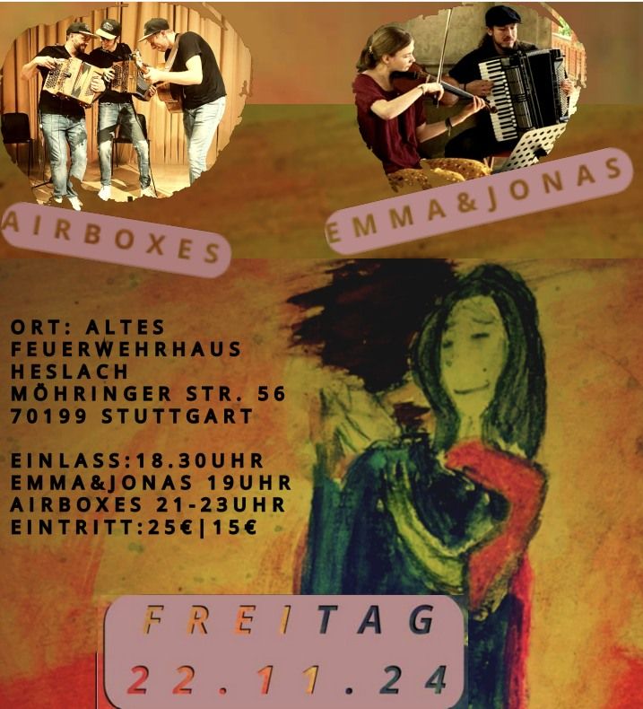 Balfolk mit - AIRBOXES TRIO - EMMA & JONAS 