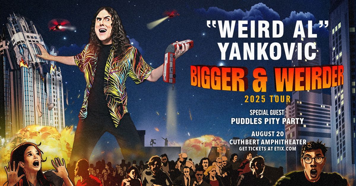 "Weird Al" Yankovic: Bigger & Weirder 2025 Tour at Cuthbert Amphitheater