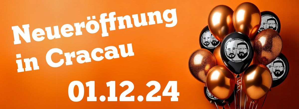 Neuer\u00f6ffnung KLANGWERK in Cracau