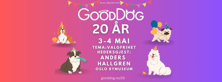 GoodDog 20 \u00e5r!