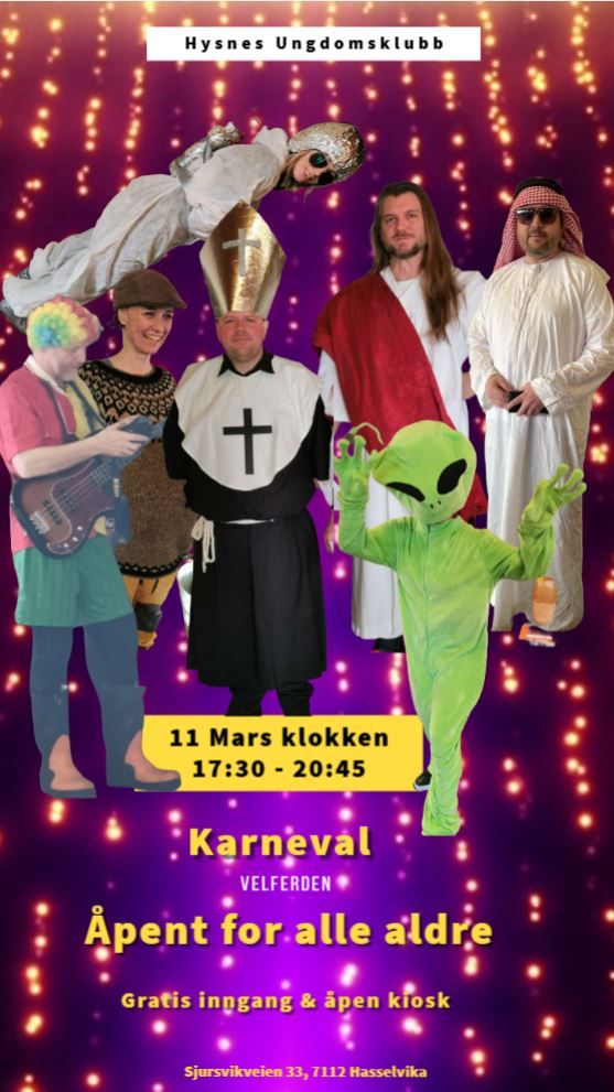 Karneval - \u00e5pent for alle