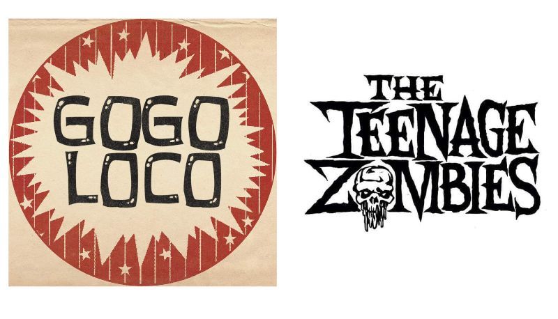 GOGO LOCO + TEENAGE ZOMBIES. Maraca shaking, rattle n roll plus psychobilly 