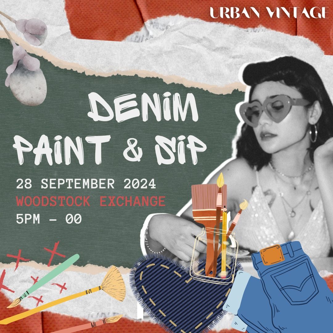 Denim Paint & Sip