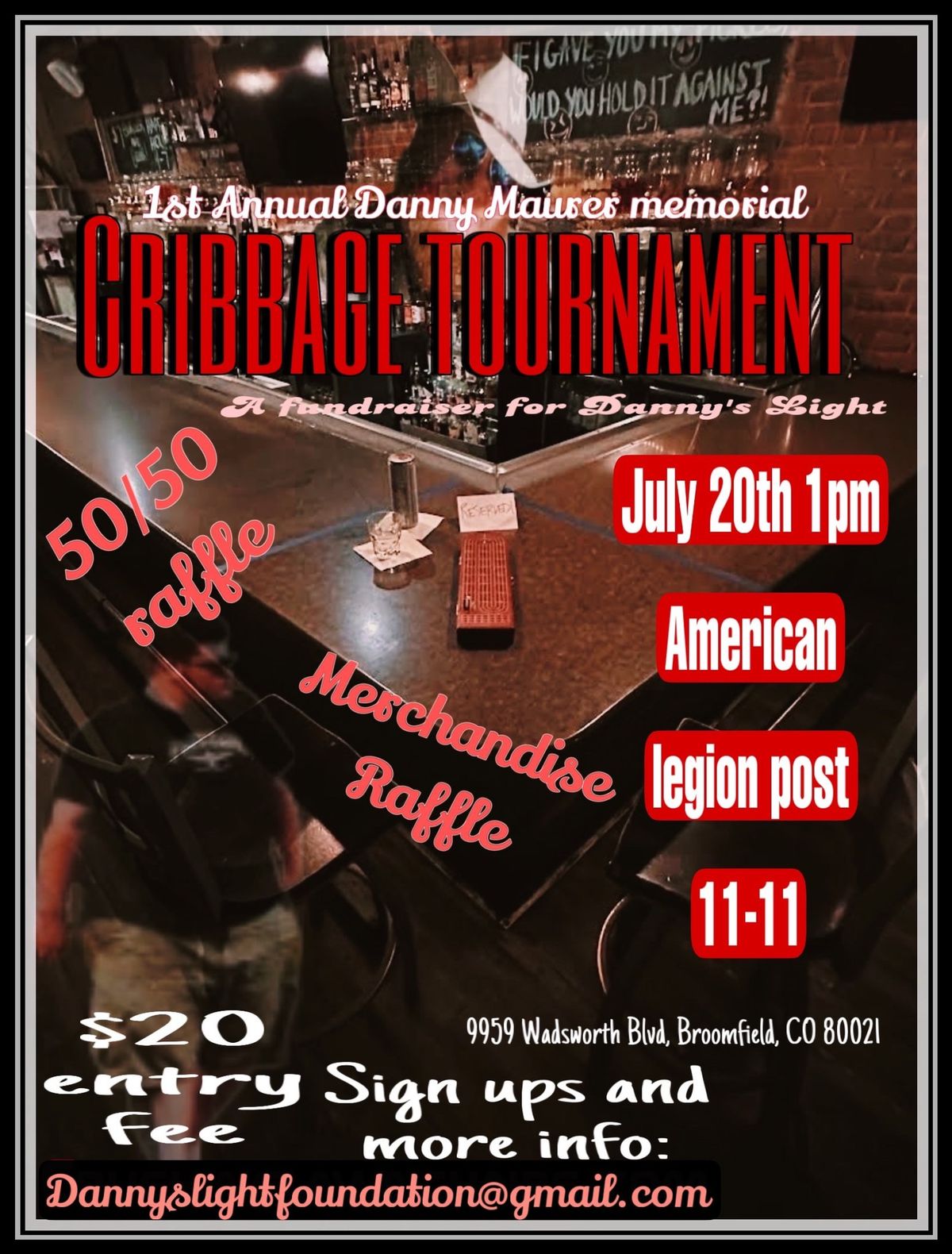 Danny Maurer Memorial Cribbage Tournament 