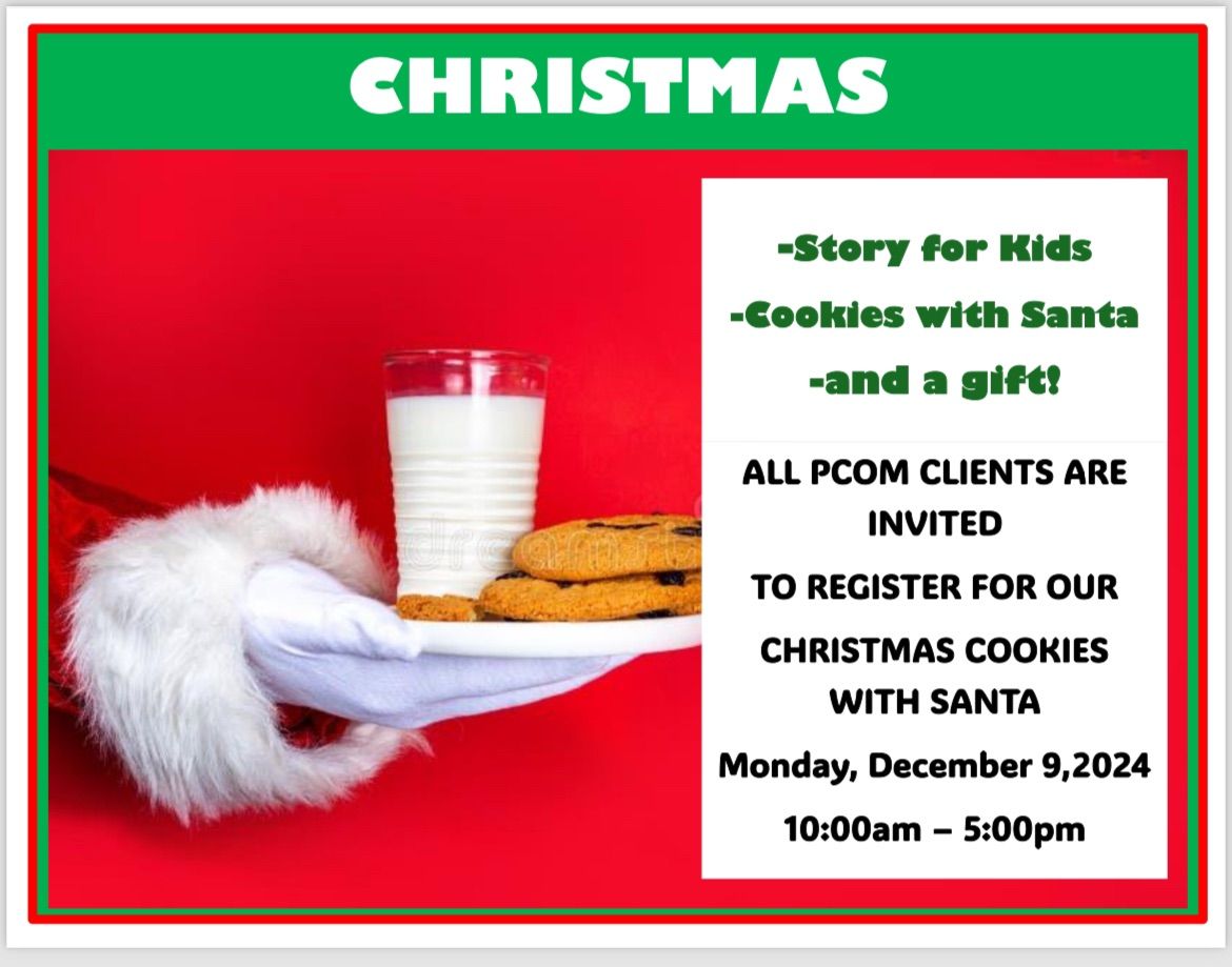 Christmas Cookies with Santa