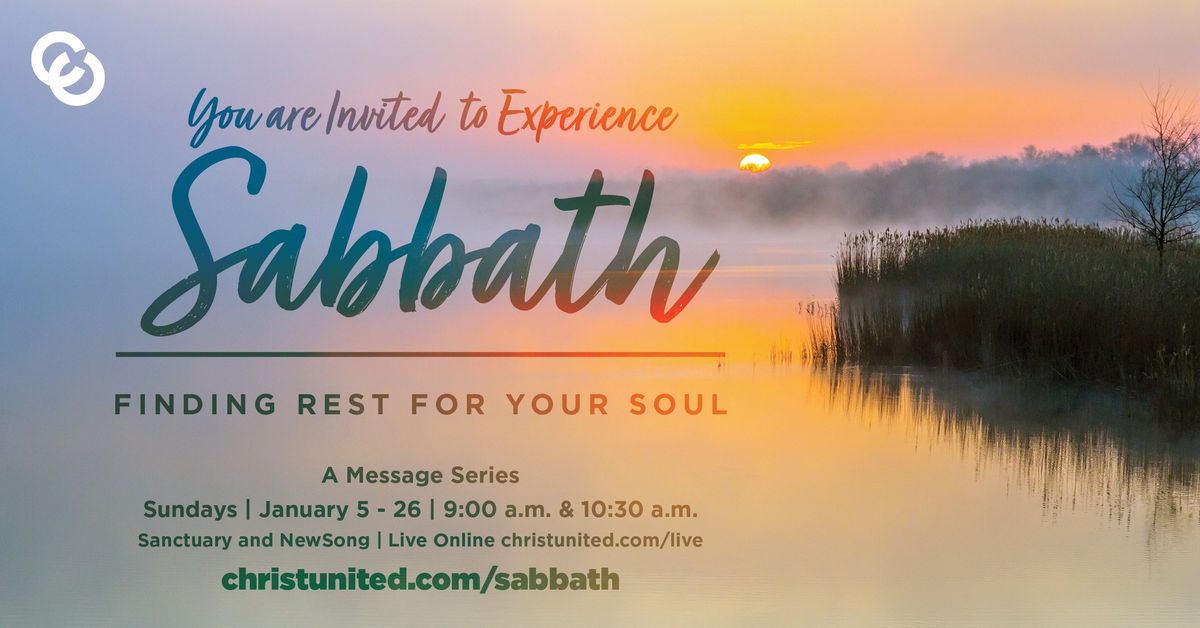 Sabbath: Finding Rest for Your Soul