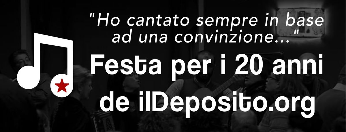 Festa per i 20 anni de ilDeposito.org