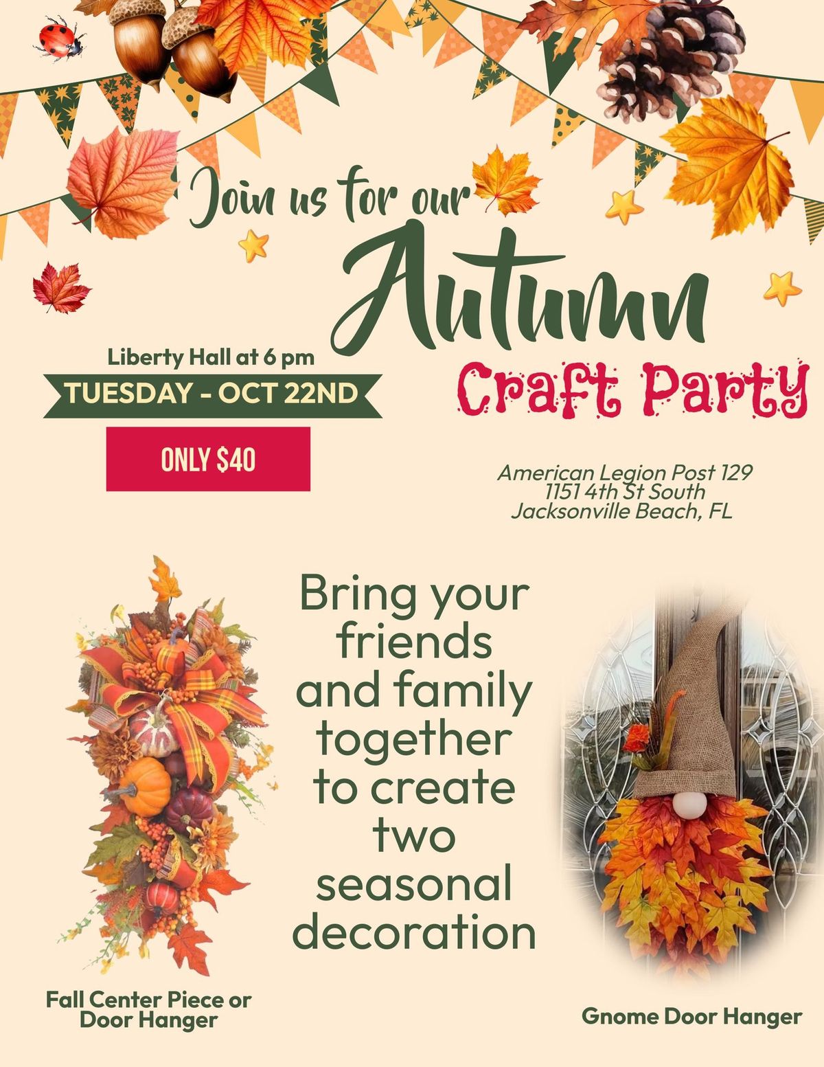 Autumn Craft Night