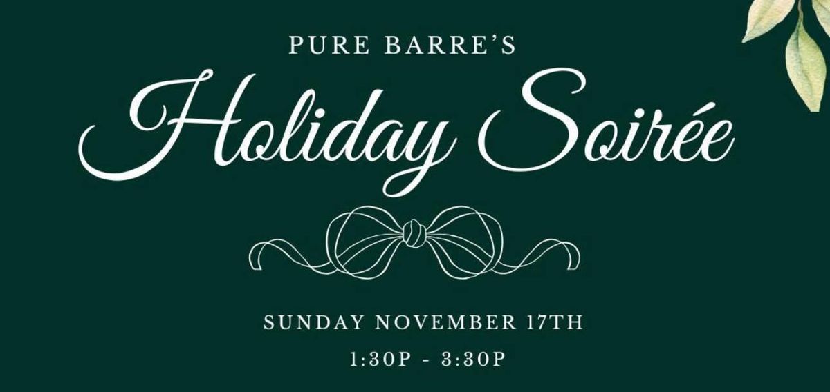 Pure Barre Holiday Soiree