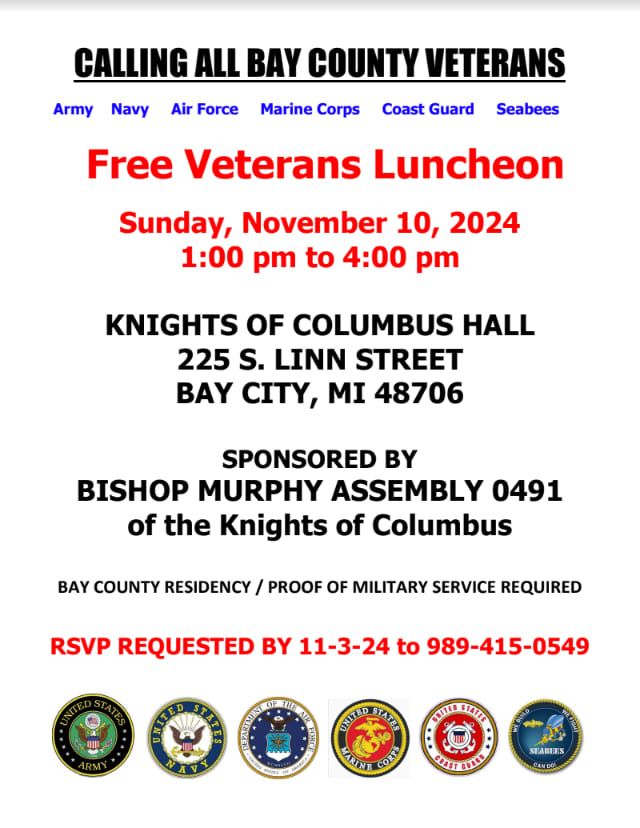 Free Veterans Luncheon