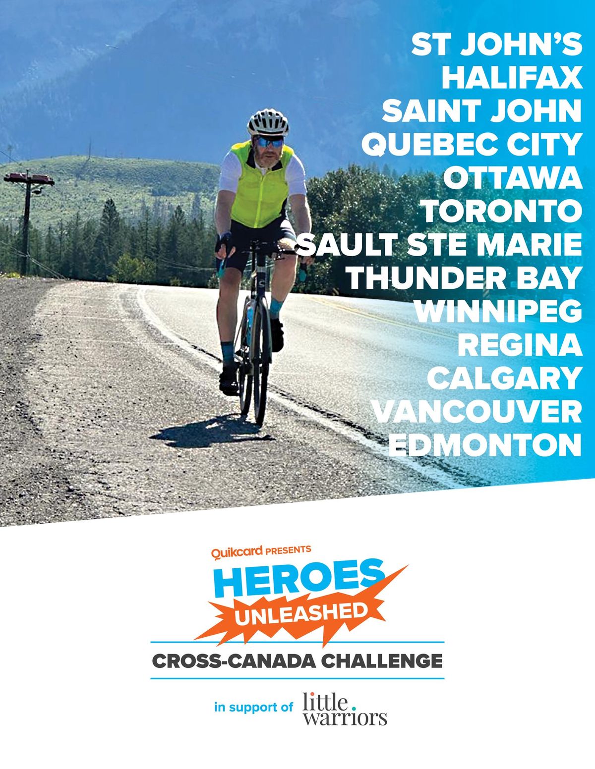 Heroes Unleashed Cross-Canada Challenge
