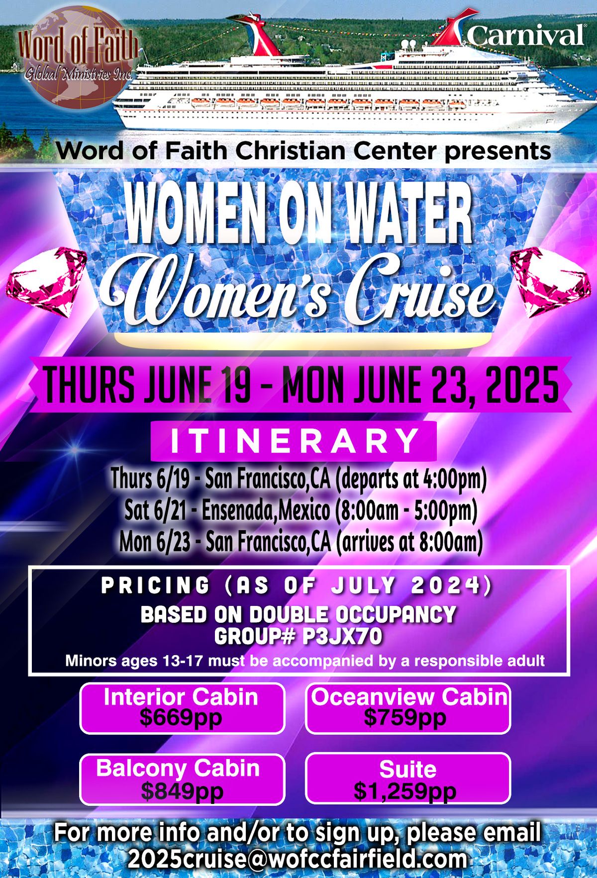 Women on Water - Women's Cruise 2025