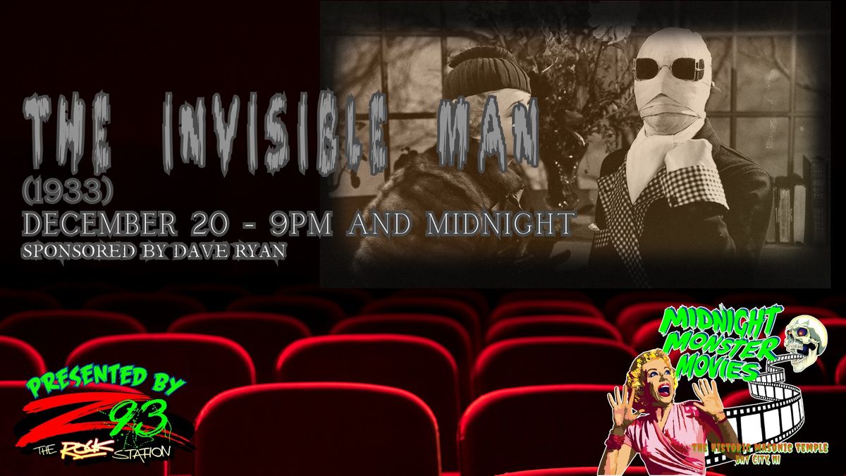 Midnight Monster Movies: THE INVISIBLE MAN (1933)