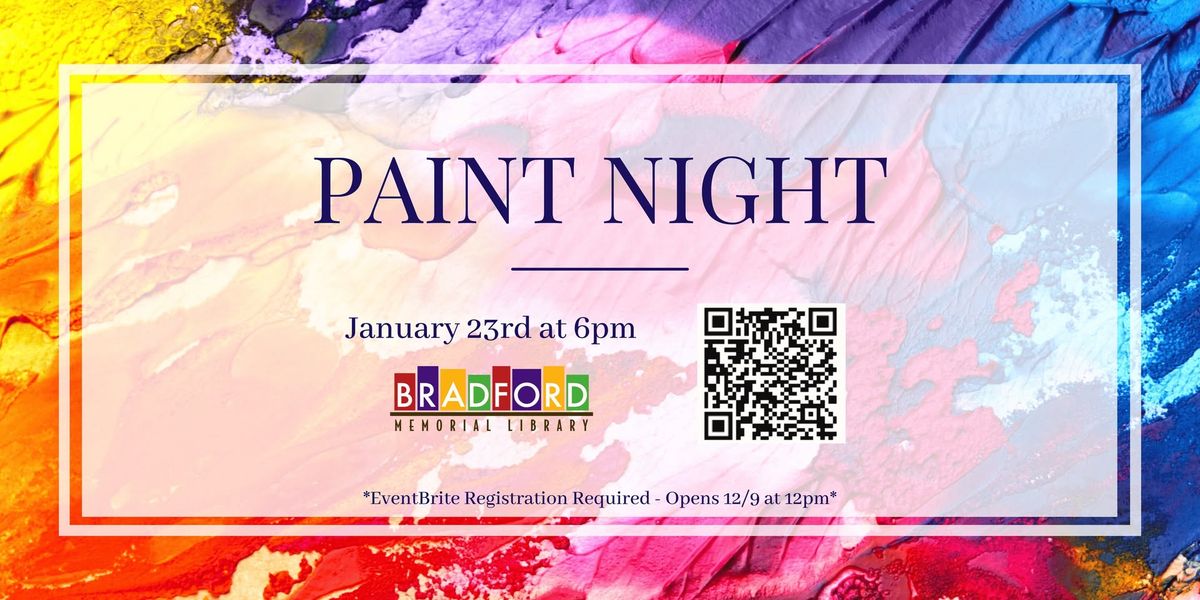 Bradford Paint Night