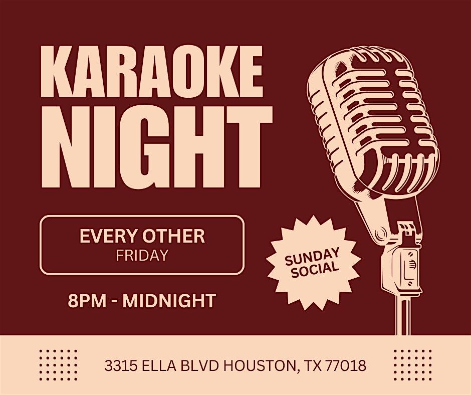 Karaoke Night @ Sunday Social