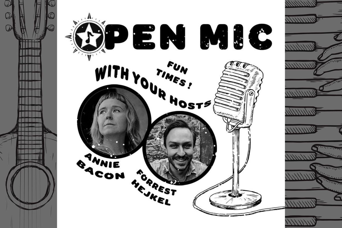 Open Mic Wednesday w\/ Annie Bacon & Forrest Hejkal