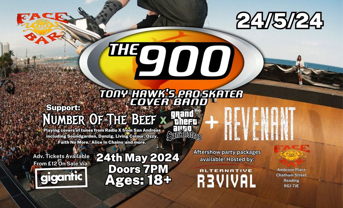 The 900 W\/Number Of The Beef, Revenant @ The Facebar