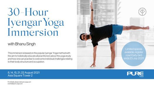 30-Hour Iyengar Yoga Immersion with Bhanu Singh