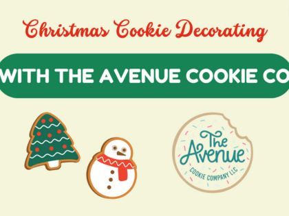 Christmas-themed Cookie Decorating with the Avenue Cookie Company