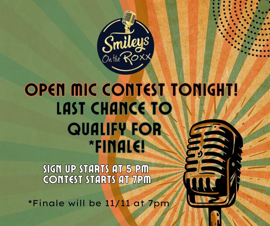 Open Mic Contest Week 5