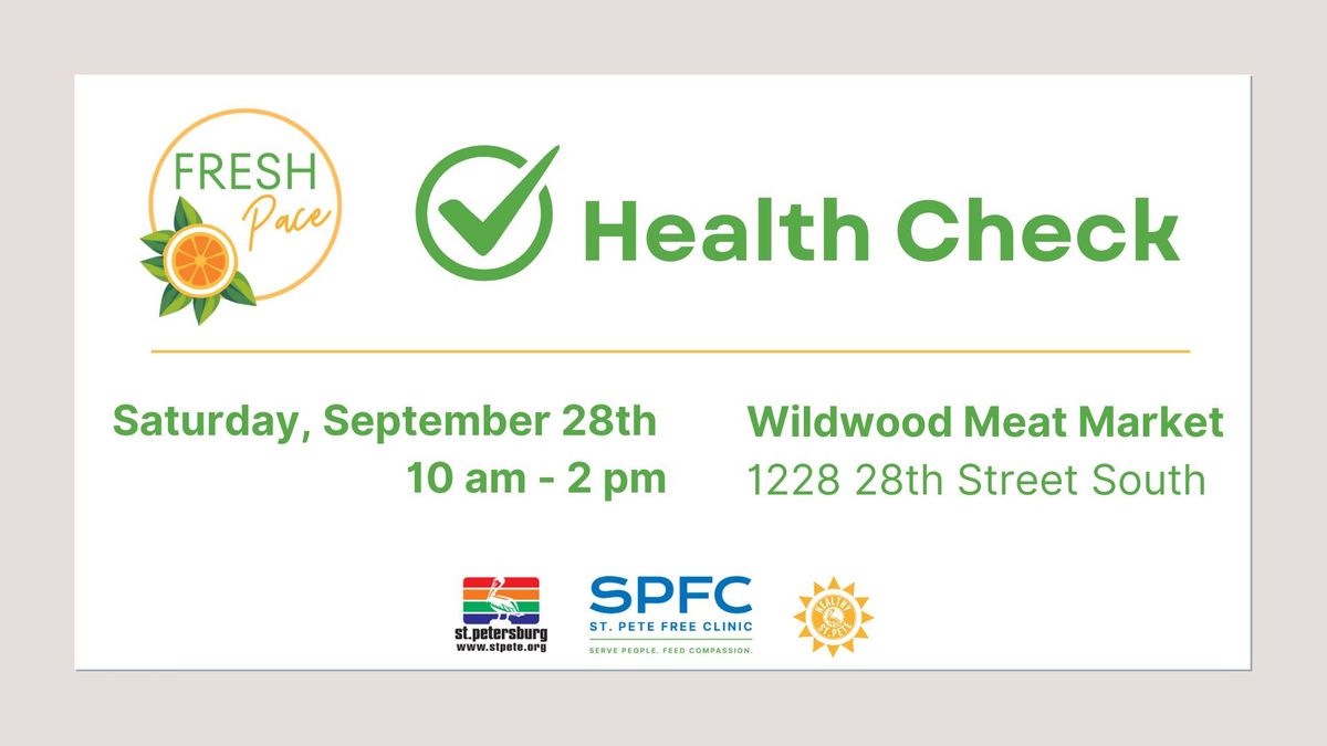 FRESH Pace Health Check