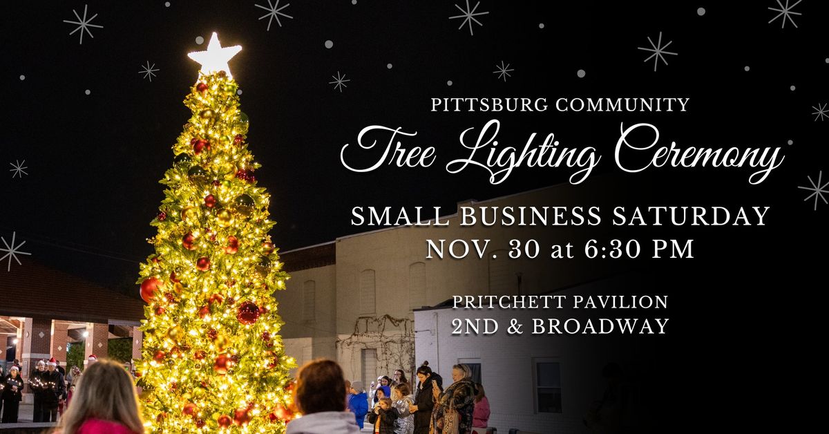 Pittsburg Community Tree Lighting Ceremony