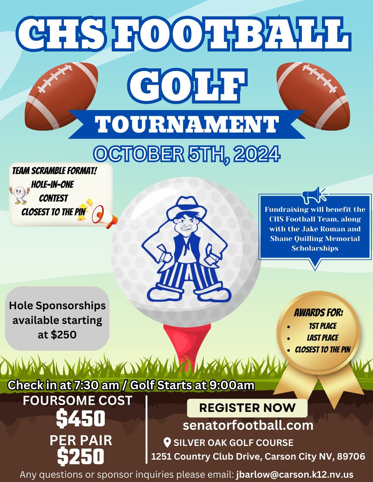 Annual CHS Football Golf Tournament