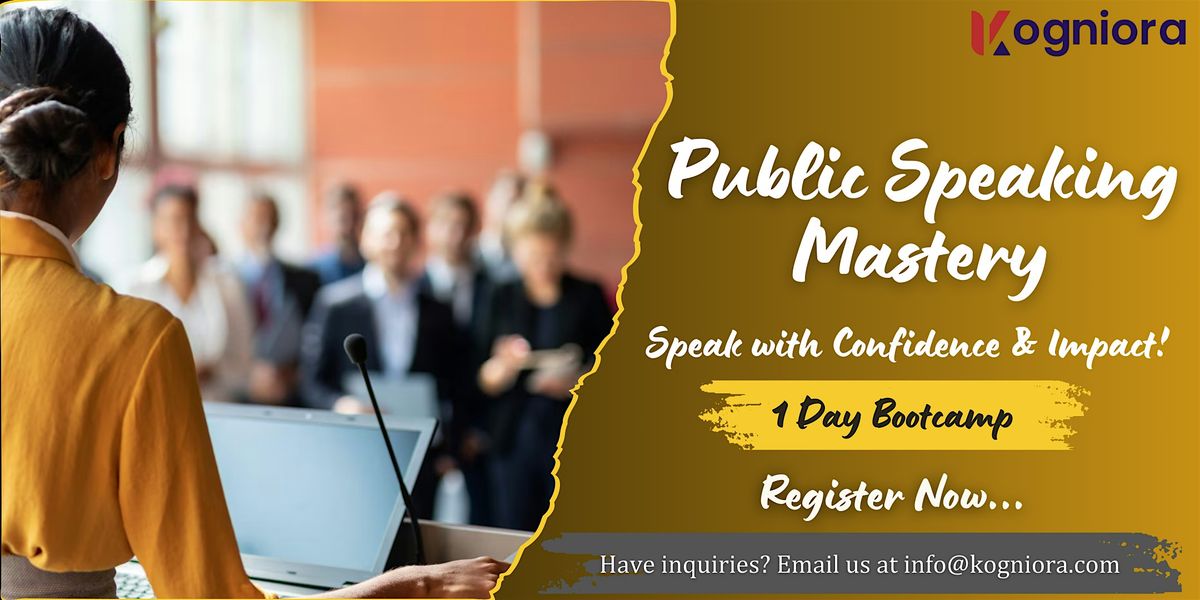 Public Speaking Mastery:Speak with Confidence &Impact! in League City, TX