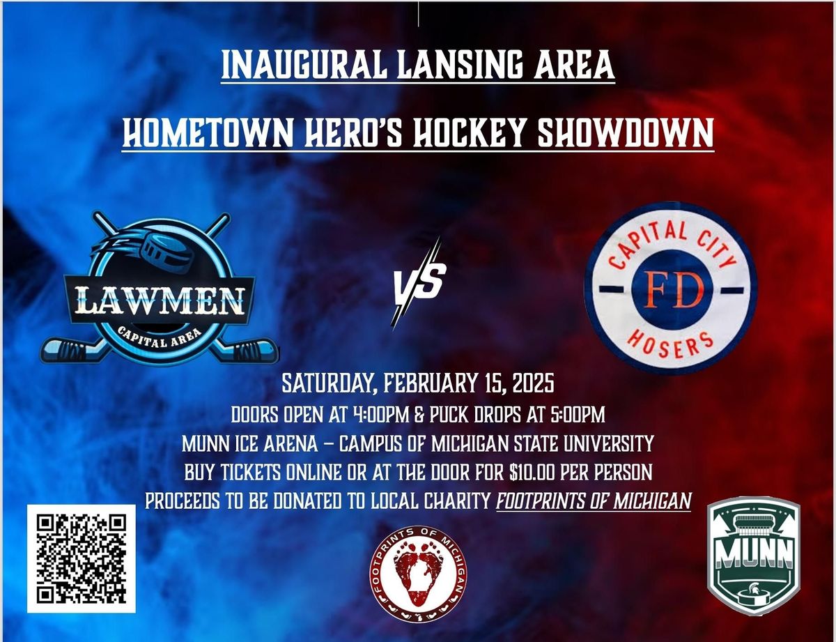 Lansing Area Hometown Hero\u2019s Hockey Showdown