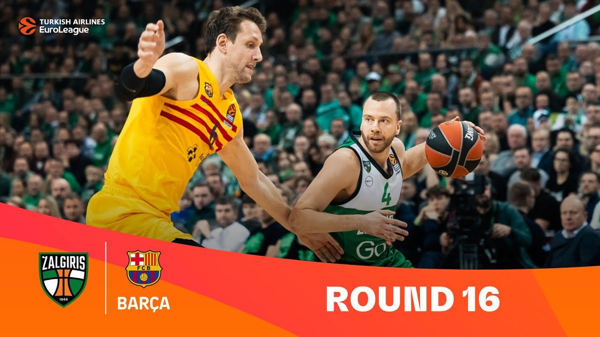 FC Barcelona Basket vs Zalgiris Kaunas Tickets