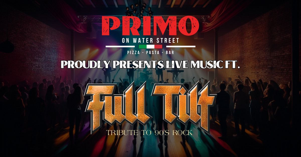 Full Tilt Band, LIVE DEBUT! at Primo on Water Street, Fall River!