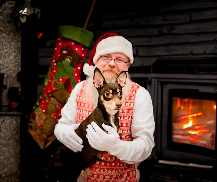 Santa Paws at Reunion Tower