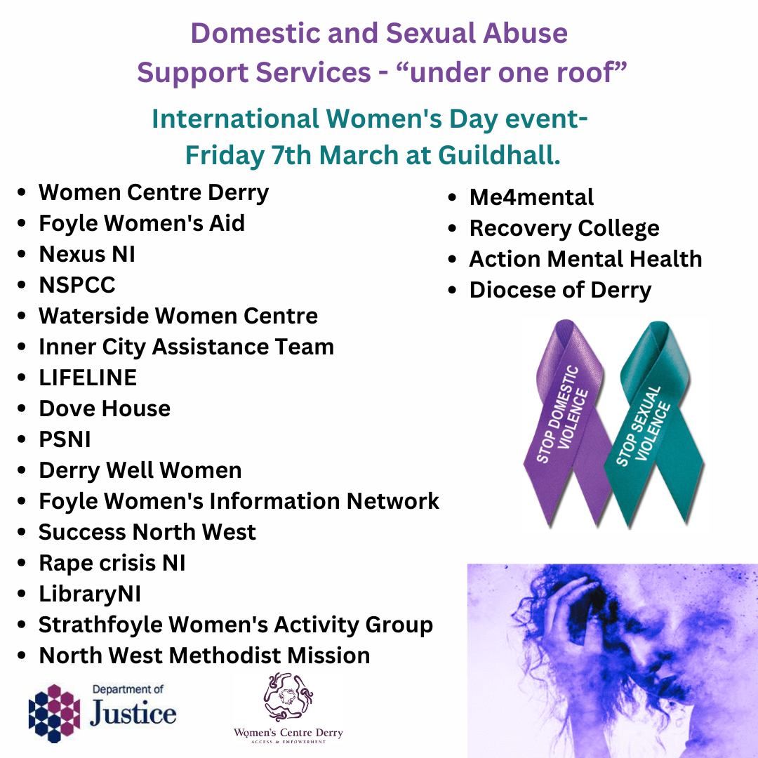 International Women's Day Event - Free services for women across Derry City and Strabane