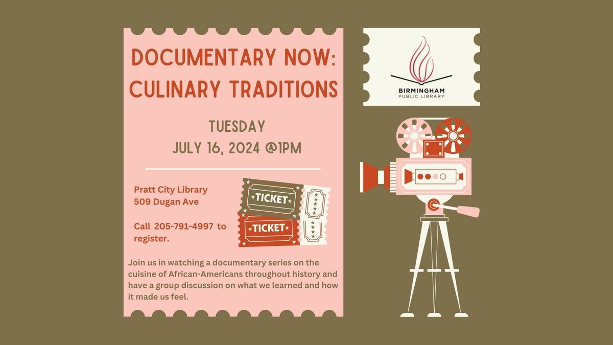 Documentary Now: Culinary Traditions