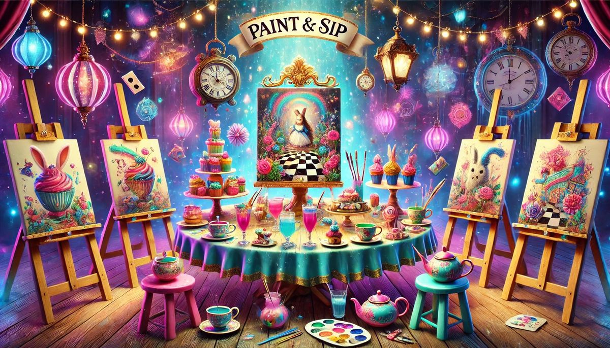 Whimsical Wonderland Paint and Sip Tea Party