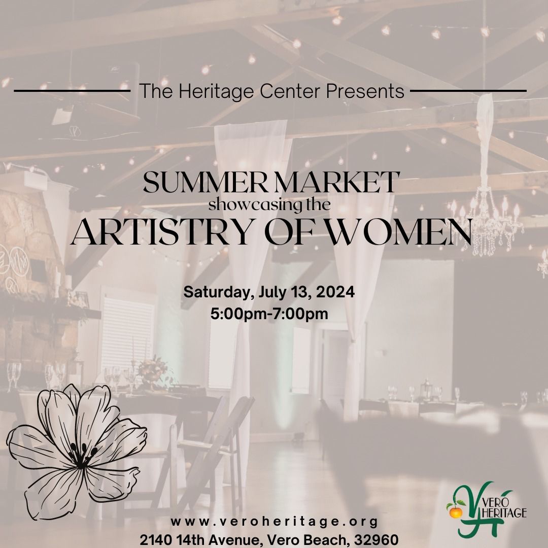 Artistry of Women Summer Market