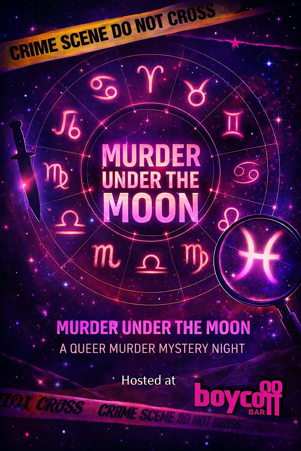 \u2726 M**der Mystery | An Interactive Queer Zodiac Mystery Night \u2726