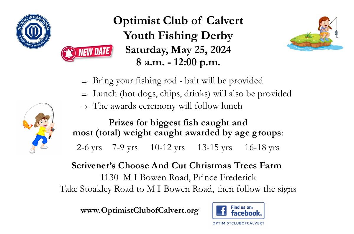 Optimist Youth Fishing Derby