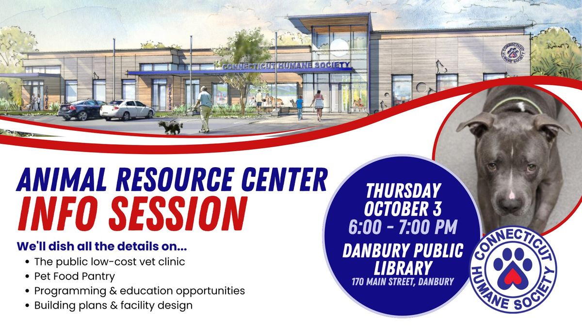 Animal Resource Center Info Session in Danbury