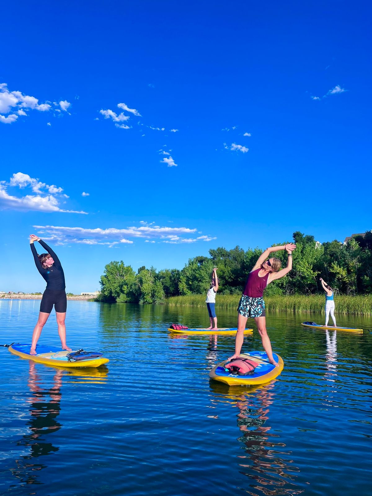 Weeknight Paddleboard Yoga Class at Quail Lake