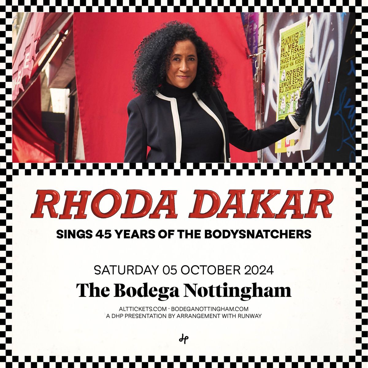 Rhoda Dakar Sings 45 Years Of The Bodysnatchers live at The Bodega