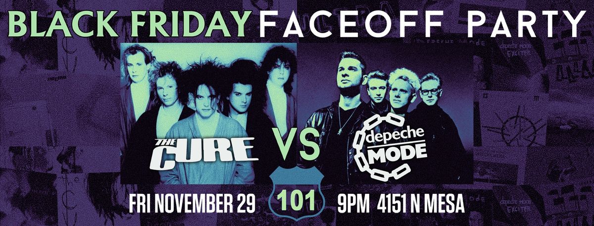 Black Friday Face-Off Party at 101 Friday November 29th, 2024