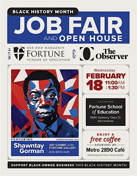 Black History Month Job Fair and Open House, Fortune School of ...
